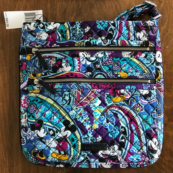 vera bradley disney mickey's paisley celebration